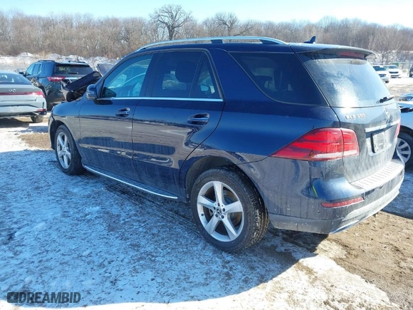 2018 Mercedes-Benz GLE with VIN 4JGDA5HB0JB177294, listed as a IAAI auction lot 41612634 with 53,459 mi miles. Bid and sale history available at carsss.com. Image 3.