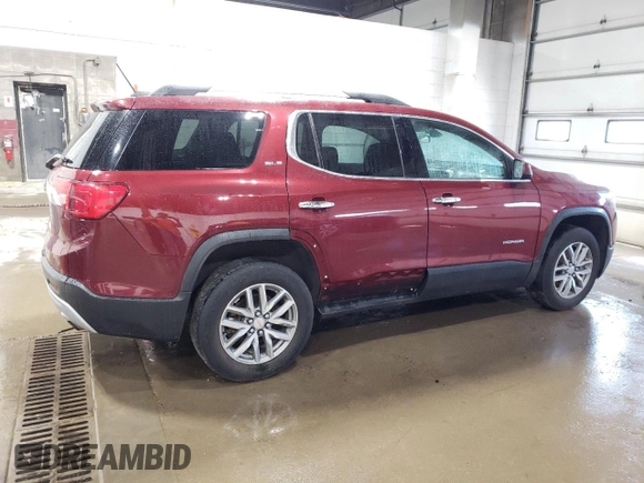 2017 GMC Acadia SLE z VIN 1GKKNLLA1HZ279308, wystawiony jako Copart lot #55702685 z przebiegiem 181 135 mil mil oraz Czysty tytuł • Clean title. Historia ofert i sprzedaży dostępna na DreamBid. Obrazek 3.