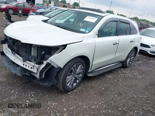 2017 Acura MDX Technology z VIN 5FRYD4H52HB025623, wystawiony jako IAAI lot #42435047 z przebiegiem 63 199 mil mil oraz . Historia ofert i sprzedaży dostępna na DreamBid. Obrazek 2.