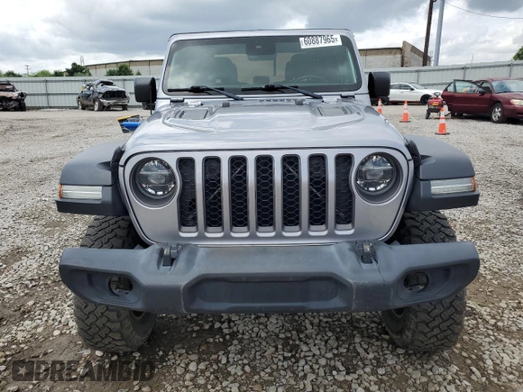 2020 Jeep Gladiator Rubicon z VIN 1C6JJTBG7LL102712, wystawiony jako Copart lot #60887965 z przebiegiem 80 262 mil mil oraz Szkoda całkowita • Salvage title. Historia ofert i sprzedaży dostępna na DreamBid. Obrazek 5.