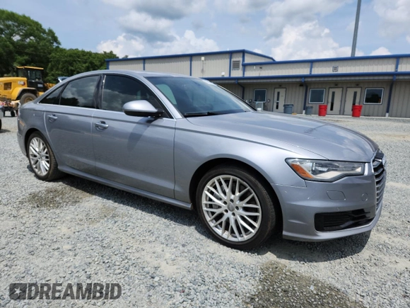 2016 Audi A6 Premium Plus with VIN WAUDFAFC9GN057816, listed as a Copart auction lot 60832495 with 111,531 mi miles and Salvage title. Bid and sale history available at DreamBid. Image 4.