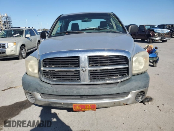 2007 Dodge 1500 SLT with VIN 1D7HA18P27S232787, listed as a Copart auction lot 86873164 with 346,744 mi miles and Salvage Title. Bid and sale history available at DreamBid. Image 5.