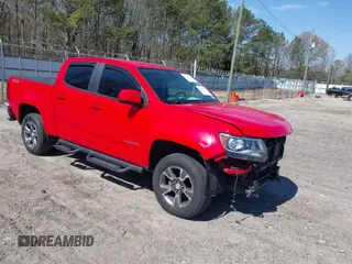 2016 Chevrolet Colorado 2WD Z71 z VIN 1GCGSDE31G1218942, wystawiony jako IAAI lot #41848926 z przebiegiem 135 390 mil mil oraz . Historia ofert i sprzedaży dostępna na DreamBid. Obrazek 1.