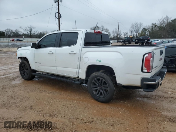 2020 GMC Canyon 2WD SLE with VIN 1GTG5CEN6L1237175, listed as a Copart auction lot 46608605 with 35,840 mi miles and Salvage Title. Bid and sale history available at carsss.com. Image 2.