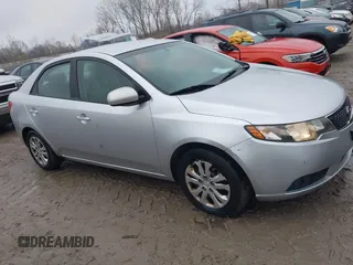 2012 Kia Forte LX with VIN KNAFT4A23C5506564, listed as a IAAI auction lot 41992435 with 155,372 mi miles. Bid and sale history available at carsss.com. Image 13.