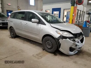 2009 Mazda 5 Grand Touring with VIN JM1CR29L890354647, listed as a Copart auction lot 48302305 with 180,810 mi miles and Salvage title. Bid and sale history available at DreamBid. Image 4.