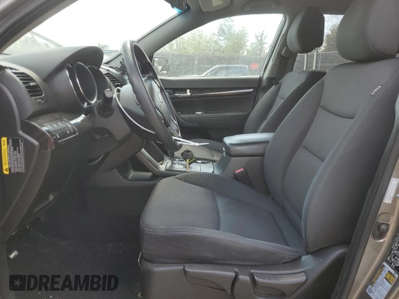2011 Kia Sorento LX with VIN 5XYKTDA24BG119996, listed as a Copart auction lot 49554495 with 119,993 mi miles and Salvage Title. Bid and sale history available at carsss.com. Image 7.