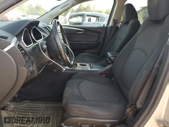 2011 Chevrolet Traverse 1LT z VIN 1GNKRGED9BJ403885, wystawiony jako Copart lot #56929765 z przebiegiem Nie podano mil oraz Szkoda całkowita • Salvage title. Historia ofert i sprzedaży dostępna na DreamBid. Obrazek 7.