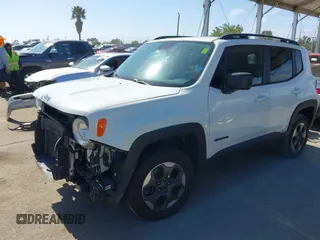 2018 Jeep Renegade Sport with VIN ZACCJBAB2JPG99648, listed as a IAAI auction lot 42337571 with 127,402 mi miles and . Bid and sale history available at DreamBid. Image 18.