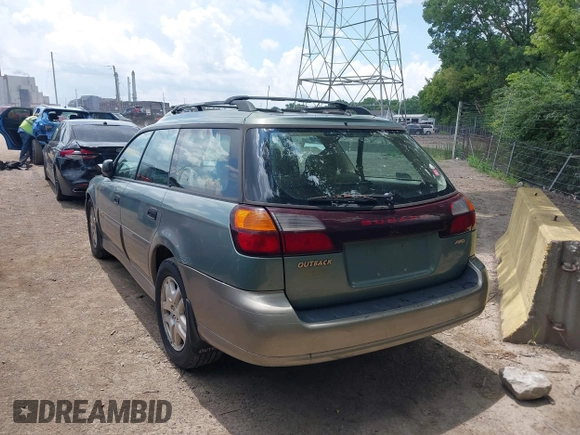 2003 Subaru Legacy Outback with VIN 4S3BH675237644651, listed as a IAAI auction lot 42628092 with 209,522 mi miles and . Bid and sale history available at DreamBid. Image 3.