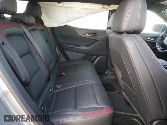 2025 Chevrolet Equinox AWD RS with VIN 3GNAXTEG9SL112476, listed as a Copart auction lot 50520325 with 2,313 mi miles and Salvage title. Bid and sale history available at DreamBid. Image 11.