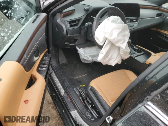 2023 Lexus ES 350 with VIN 58ADZ1B14PU159632, listed as a Copart auction lot 46069725 with Not Provided miles and Salvage Title. Bid and sale history available at DreamBid. Image 8.