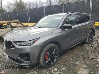 2024 Acura MDX Type S w/Advance Package with VIN 5J8YD8H89RL002228, listed as a Copart auction lot 48177865 with 9,816 mi miles and Salvage Title. Bid and sale history available at carsss.com. Image 1.
