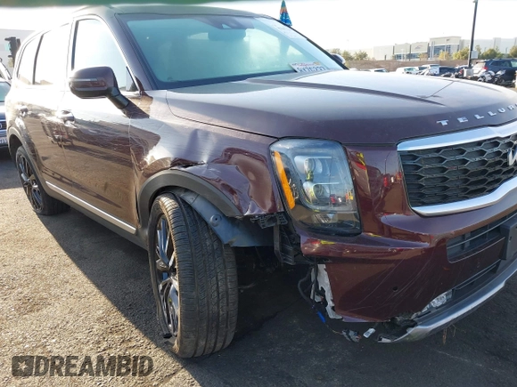 2022 Kia Telluride SX with VIN 5XYP54HC1NG203695, listed as a IAAI auction lot 41947136 with 54,797 mi miles and . Bid and sale history available at DreamBid. Image 6.