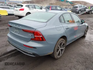 2024 Volvo S60 Plus Dark Theme with VIN 7JRL12TL5RG289457, listed as a IAAI auction lot 41657372 with 1,640 mi miles and . Bid and sale history available at DreamBid. Image 4.