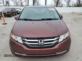 2016 Honda Odyssey EX-L with VIN 5FNRL5H6XGB090502, listed as a Copart auction lot 50062145 with 75,950 mi miles and Salvage Title. Bid and sale history available at carsss.com. Image 5.