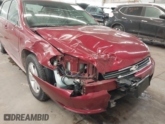2009 Chevrolet Impala LT with VIN 2G1WT57K691206729, listed as a IAAI auction lot 41593681 with 45,998 mi miles and . Bid and sale history available at DreamBid. Image 6.