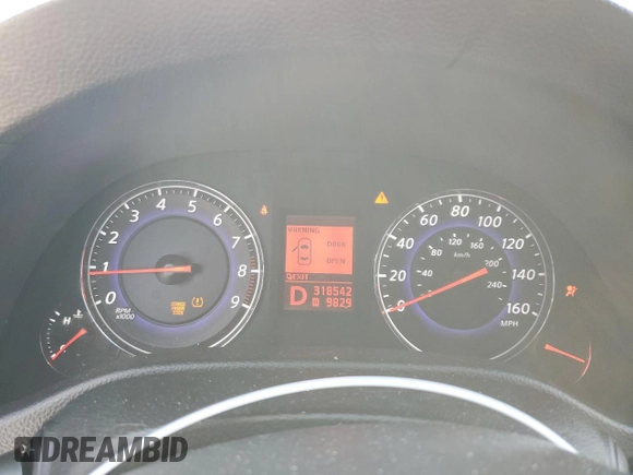 2008 Infiniti G35 x with VIN JNKBV61F68M272653, listed as a Copart auction lot 77273994 with 318,542 mi miles and Salvage Title. Bid and sale history available at DreamBid. Image 9.