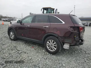 2019 Kia Sorento LX with VIN 5XYPG4A36KG444345, listed as a Copart auction lot 48313225 with 54,860 mi miles and Salvage Title. Bid and sale history available at carsss.com. Image 2.