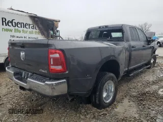 2023 Ram 3500 Tradesman with VIN 3C63RRGL8PG533380, listed as a Copart auction lot 44143105 with 0 mi miles and Salvage Title. Bid and sale history available at carsss.com. Image 3.