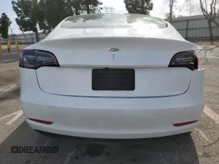 2023 Tesla Model 3 with VIN 5YJ3E1EA5PF486726, listed as a Copart auction lot 51659655 with 14,632 mi miles and Salvage title. Bid and sale history available at DreamBid. Image 6.