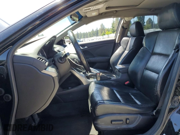 2013 Acura TSX with VIN JH4CU2F45DC002420, listed as a Copart auction lot 58570715 with 110,624 mi miles and Salvage title. Bid and sale history available at DreamBid. Image 7.