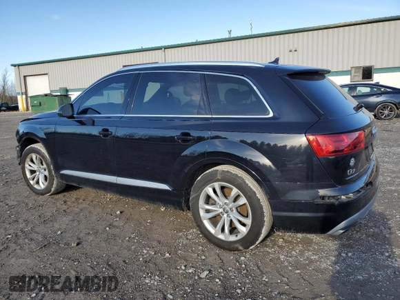 2017 Audi Q7 Premium Plus with VIN WA1LAAF7XHD034272, listed as a Copart auction lot 48025995 with 106,570 mi miles and Salvage Title. Bid and sale history available at carsss.com. Image 2.