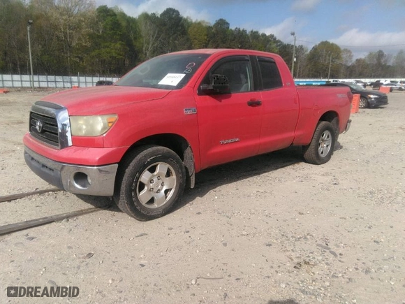 2008 Toyota Tundra 4WD Truck with VIN 5TFBV54168X053850, listed as a IAAI auction lot 41548117 with 306,241 mi miles. Bid and sale history available at carsss.com. Image 2.