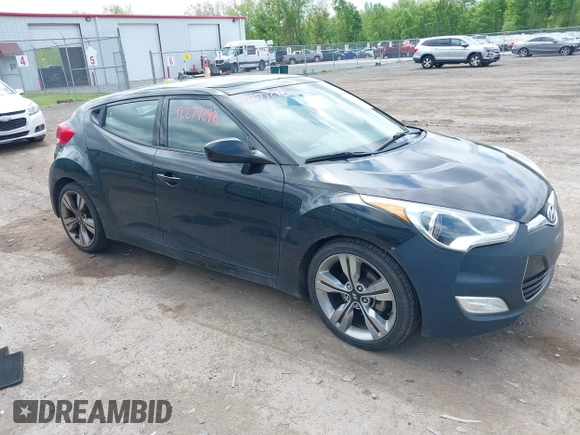 2013 Hyundai Veloster w/Black Int с VIN KMHTC6AD5DU084996, выставлен на аукционе IAAI как лот 42279292 с пробегом 179 460 миль миль и . История ставок и продаж доступна на DreamBid. Изображение 1.