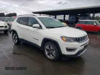 2021 Jeep Compass Limited with VIN 3C4NJCCB9MT573537, listed as a Copart auction lot 87283074 with 58,802 mi miles and Salvage Title. Bid and sale history available at carsss.com. Image 4.