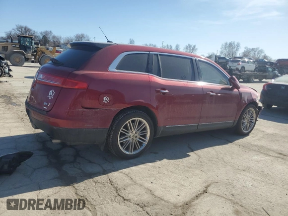 2015 Lincoln MKT EcoBoost with VIN 2LMHJ5AT0FBL01008, listed as a Copart auction lot 47419575 with 181,670 mi miles and Salvage Title. Bid and sale history available at DreamBid. Image 3.
