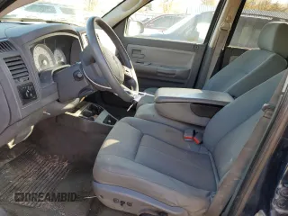 2005 Dodge Dakota SLT with VIN 1D7HE48K85S165264, listed as a Copart auction lot 81218484 with Not Provided miles and Salvage Title. Bid and sale history available at DreamBid. Image 7.