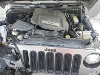 2017 Jeep Wrangler Unlimited Sahara with VIN 1C4HJWEG8HL697341, listed as a Copart auction lot 81313424 with 118,693 mi miles and Salvage title. Bid and sale history available at DreamBid. Image 11.