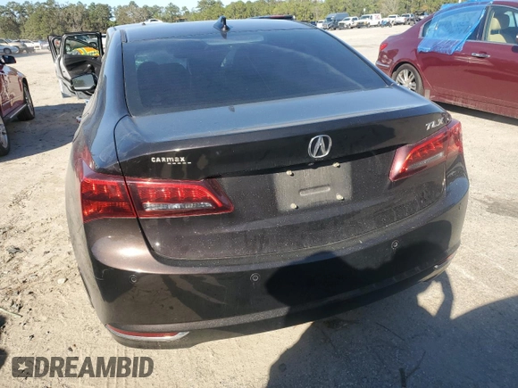 2017 Acura TLX V6 w/Advance Pkg with VIN 19UUB2F79HA005796, listed as a Copart auction lot 80419264 with 107,797 mi miles and Salvage title. Bid and sale history available at DreamBid. Image 6.