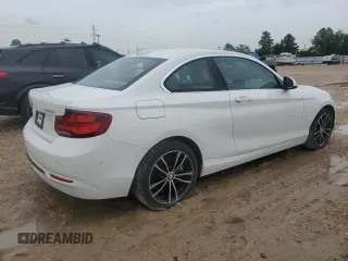 2021 BMW 2 Series 230i with VIN WBA2J1C05M7J36402, listed as a Copart auction lot 64572524 with 25,217 mi miles and Non Repairable. Bid and sale history available at carsss.com. Image 3.