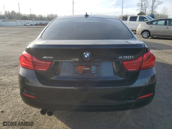 2019 BMW 4 Series 430i xDrive with VIN WBA4J3C53KBL06265, listed as a Copart auction lot 45342665 with 145,908 mi miles and Clean Title. Bid and sale history available at carsss.com. Image 6.