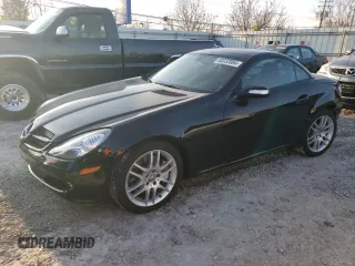 2007 Mercedes-Benz SLK-Class 3.5L with VIN WDBWK56F87F158377, listed as a Copart auction lot 83232084 with 44,762 mi miles and Salvage Title. Bid and sale history available at carsss.com. Image 1.