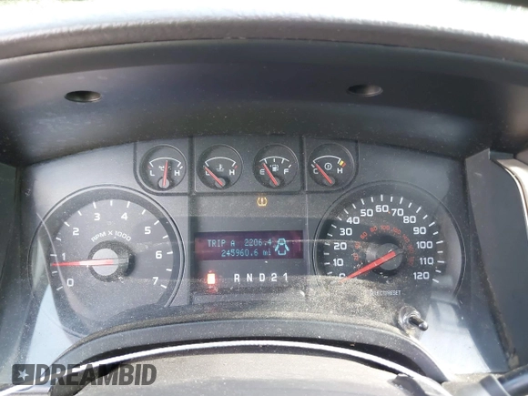 2009 Ford F-150 STX z VIN 1FTRX12W19FA20343, wystawiony jako IAAI lot #42573048 z przebiegiem 245 960 mil mil oraz . Historia ofert i sprzedaży dostępna na DreamBid. Obrazek 7.