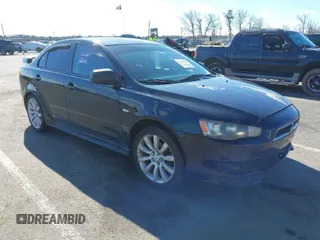 2008 Mitsubishi Lancer GTS with VIN JA3AU86U68U029426, listed as a IAAI auction lot 41747832 with 183,830 mi miles. Bid and sale history available at carsss.com. Image 1.