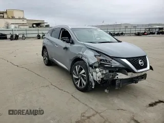 2022 Nissan Murano SL with VIN 5N1AZ2CJ1NC117890, listed as a Copart auction lot 44622575 with 51,664 mi miles and Salvage Title. Bid and sale history available at DreamBid. Image 12.