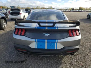 2024 Ford Mustang EcoBoost with VIN 1FA6P8TH4R5134411, listed as a Copart auction lot 75890314 with 5,388 mi miles and Salvage title. Bid and sale history available at DreamBid. Image 6.