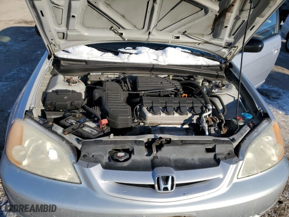 2002 Honda Civic LX with VIN 1HGEM21512L039800, listed as a Copart auction lot 41700005 with 85,772 mi miles and Salvage Title. Bid and sale history available at carsss.com. Image 11.