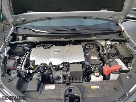 2022 Toyota Prius LE with VIN JTDL9MFU6N3037080, listed as a Copart auction lot 83860014 with 17,900 mi miles and Salvage Title. Bid and sale history available at carsss.com. Image 11.