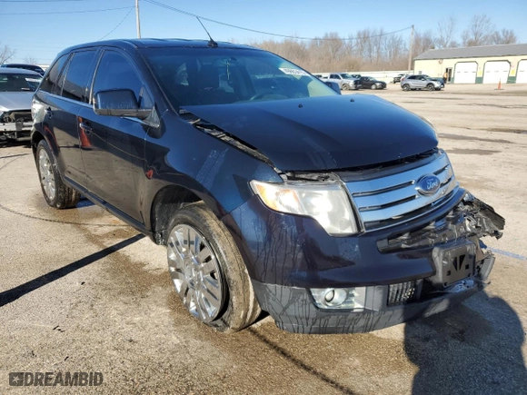 2008 Ford Edge Limited with VIN 2FMDK39C88BA70460, listed as a Copart auction lot 49863415 with 178,264 mi miles and Salvage Title. Bid and sale history available at carsss.com. Image 4.
