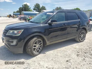 2017 Ford Explorer Sport z VIN 1FM5K8GTXHGB25729, wystawiony jako Copart lot #55808995 z przebiegiem 131 682 mil mil oraz Szkody całkowita. Historia ofert i sprzedaży dostępna na DreamBid. Obrazek 1.