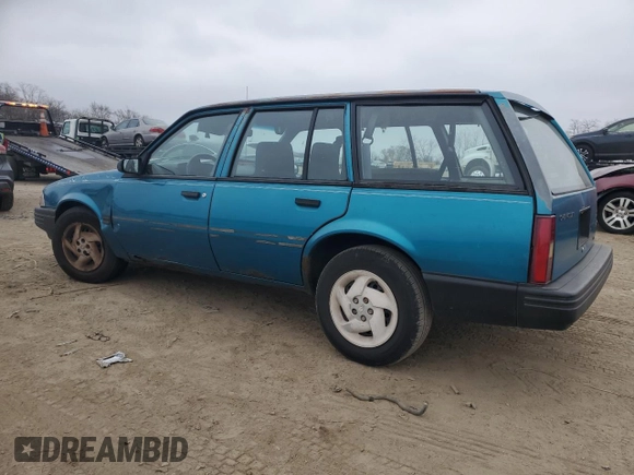 1993 Chevrolet Cavalier with VIN 1G1JC8444P7213714, listed as a Copart auction lot 43815125 with 226,411 mi miles and Salvage Title. Bid and sale history available at DreamBid. Image 2.