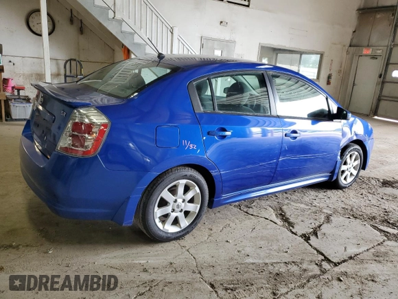 2012 Nissan Sentra S with VIN 3N1AB6AP9CL658827, listed as a Copart auction lot 58127275 with 156,802 mi miles and Salvage title. Bid and sale history available at DreamBid. Image 3.