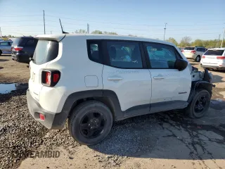 2022 Jeep Renegade Sport with VIN ZACNJDA18NPN65080, listed as a Copart auction lot 56169995 with 20,931 mi miles and Salvage title. Bid and sale history available at DreamBid. Image 3.