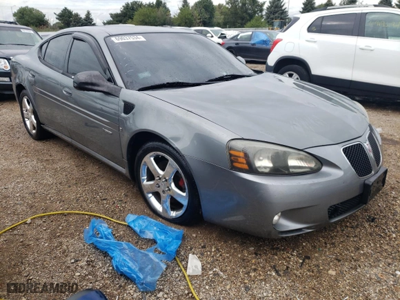 2008 Pontiac Grand Prix GXP with VIN 2G2WC55C581112024, listed as a Copart auction lot 69037534 with 143168 miles and Salvage Title. Bid and sale history available at carsss.com. Image 4.
