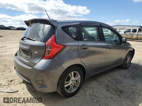 2017 Nissan Note SV with VIN 3N1CE2CP5HL367769, listed as a Copart auction lot 50008375 with 163,595 mi miles and Salvage Title. Bid and sale history available at DreamBid. Image 3.